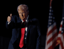 A través de su red social, Truth, ha dirigido amenazas a México y Canadá. EFE/ARCHIVO