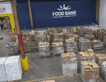 El Banco de alimentos de Nueva York presta servicio desde 1983 y cuenta con unas 800 comedores benéficos. EFE