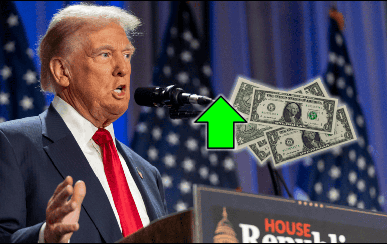 Al cierre de la jornada, el peso mexicano logró cerrar con ganancias, AP / Canva