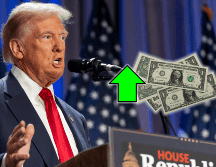 Al cierre de la jornada, el peso mexicano logró cerrar con ganancias, AP / Canva