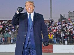 El presidente electo de EU sostuvo que los casos en su contra fueron un “secuestro político”. AP