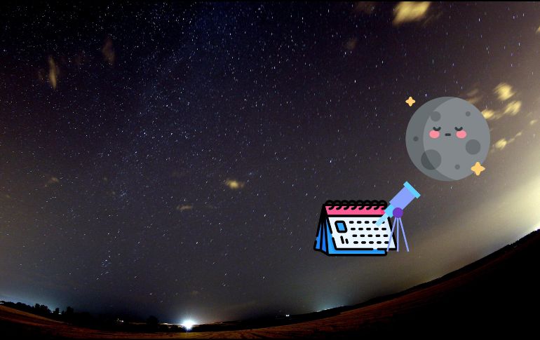 Este es el calendario de eventos astronómicos para lo que queda del mes. EFE / ARCHIVO