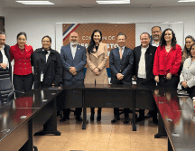 Lemus reiteró en conferencia de prensa en la Cámara de Diputados que los 139 mil millones de pesos que la federación destinó para Jalisco son insuficientes, además de que buscará renegociar el pacto fiscal. ESPECIAL/X/@PabloLemusN.