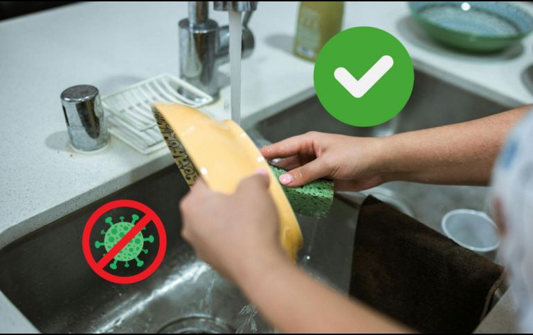 El laurel y el bicarbonato son excelentes agentes limpiadores, te decimos cómo mezclarlos para que tus trastes huelan como nuevos.ESPECIAL/Pexels y Canva