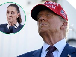 El legislador compartió que el Senado de la República respalda a la presidenta Claudia Sheinbaum en su respuesta a Donald Trump. EFE/ I. Esquivel / AP/ B. Bell