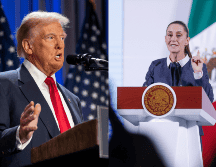 Este lunes el presidente electo de Estados Unidos, Donald Trump, anunció que a partir del primer día de su gobierno impondrá aranceles del 25 por ciento a las importaciones provenientes de México y Canadá. ESPECIAL/AP/ ARCHIVO Y EFE/ I. Esquivel.