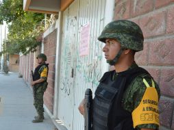 Las fuerzas de seguridad han montado operativos de vigilancia en torno a las escuelas. NOTIMEX/Archivo