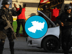 La Fiscalía General de Michoacán ha detenido a miembros del cártel por los delitos de homicidio, secuestro y extorsión, enviados a Michoacán para hacer la guerra a los grupos locales. EFE / ARCHIVO