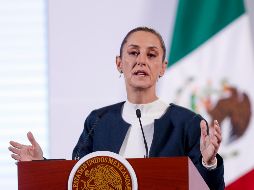 La Presidenta explicó que, tal como lo plantea en la carta, espera que se pueda dar el encuentro para hablar de migración, violencia, tráfico de armas hacia México. EFE/ J. Esquivel