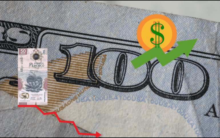 El dólar estadounidense cerró en 20.61 pesos. Unsplash / Canva