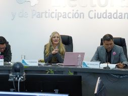 La consejera presidenta, Paula Ramírez Höhne, lamentó la desaparición de los partidos. X/iepcjalisco