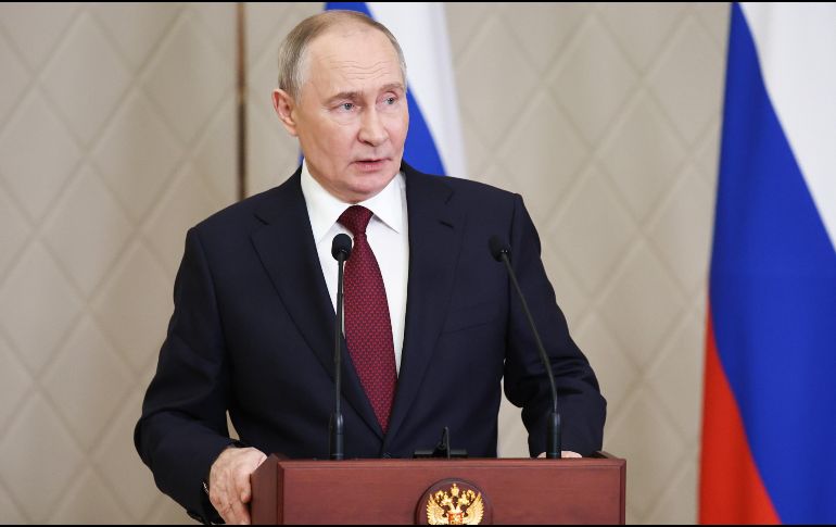 Vladimir Putin no descartó el uso de un nuevo misil hipersónico. EFE / EPA / MIKHAIL TERESHCHENKO / SPUTNIK / KREMLIN POO