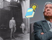 El famoso escritor peruano Vargas Llosa visita el bar en Lima que lo inspiró a escribir una de sus grandes novelas. X: @AlvaroVargasLl y NOTIMEX/Q. Blanco