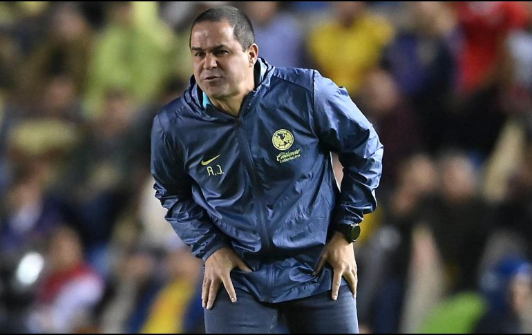 André Jardine, durante el partido de ida de los cuartos de final del Apertura 2024. IMAGO7