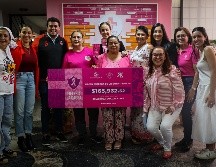El cheque fue entregado por el Presidente Ejecutivo de Atlas, Aníbal Fajer Alonso, en un acto realizado en las instalaciones de Cruz Rosa. CORTESÍA/ ATLAS FC.