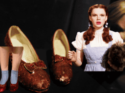 Las patillas fueron hechas por el diseñador de vestuario Gilbert Adrian, famoso por sus creaciones para cientos de películas de la productora Metro-Goldwyn-Mayer. EFE/ ARCHIVO/ ESPECIAL