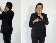 Justin Sun cumplió su palabra de comer la obra de Maruzio Cattelan. ESPECIAL / X: @justinsuntron