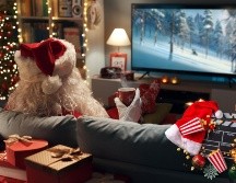 Navidad es la época ideal para pasar un momento acogedor frente a la televisión mientras se ve alguna cinta. ESPECIAL / CANVA