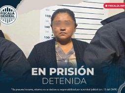 Le fue determinada a la regidora la prisión preventiva hasta la reanudación de la audiencia. ESPECIAL/X/@fiscaliaqro.