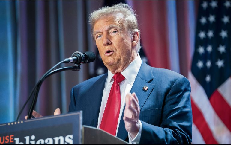 El magnate republicano busca mantener la hegemonía del dólar a nivel global. AP