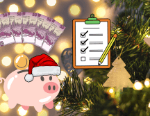 Evita problemas financieros en la cuesta de enero planificando tus gastos. Canva