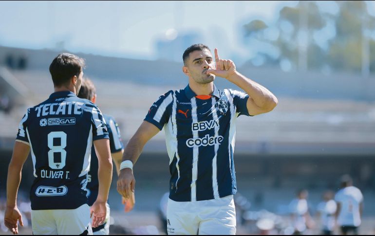 Germán Berterame se destapó con un doblete en Ciudad Universitaria. IMAGO7