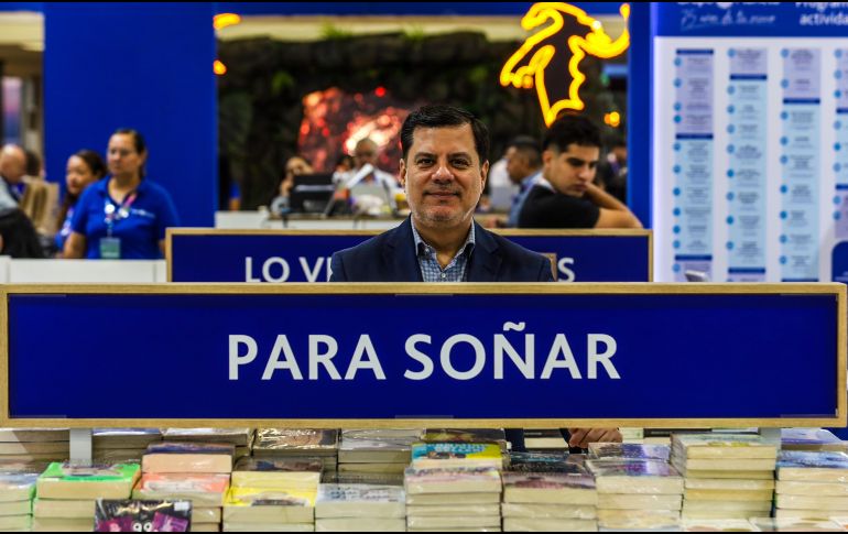 El CEO de Grupo Planeta destacó la recuperación en ventas de libros en México tras la superación de la pandemia. EL INFORMADOR / A. Navarro