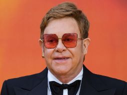 Elton John durante el estreno de la película 