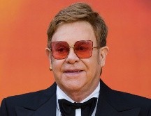 Elton John durante el estreno de la película 