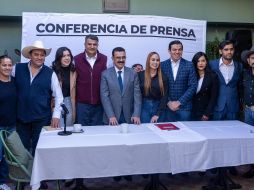 Pérez García añadió que actualmente es tiempo de mujeres, de justicia, igualdad y futuro, por eso tiene el compromiso de trabajar para construir un Jalisco más justo. CORTESÍA.