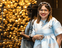 Bachur, conocida por su estilo vibrante y mensajes positivos, explica que sus libros nacieron de experiencias personales difíciles. EL INFORMADOR/A. Navarro.