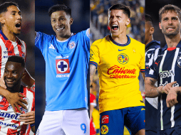 Atlético San Luis, Cruz Azul, América y Rayados estarán disputando las semifinales del Apertura 2024. IMAGO7