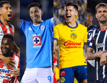 Atlético San Luis, Cruz Azul, América y Rayados estarán disputando las semifinales del Apertura 2024. IMAGO7