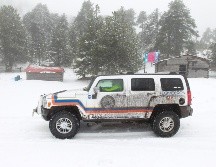 El único lugar donde sí cae nieve en Jalisco es en el volcán Nevado de Colima, aunque esto tiene que ver con la altura. EL INFORMADOR / ARCHIVO