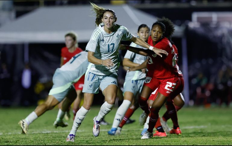 Las mexicanas se presentaron con la expectativa de acumular la séptima victoria del 2024, sin embargo, las centroamericanas les complicaron las cosas. IMAGO7.