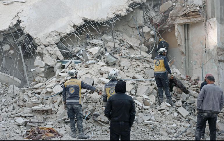 Insurgentes atacan Siria por medio de bombardeos. EFE