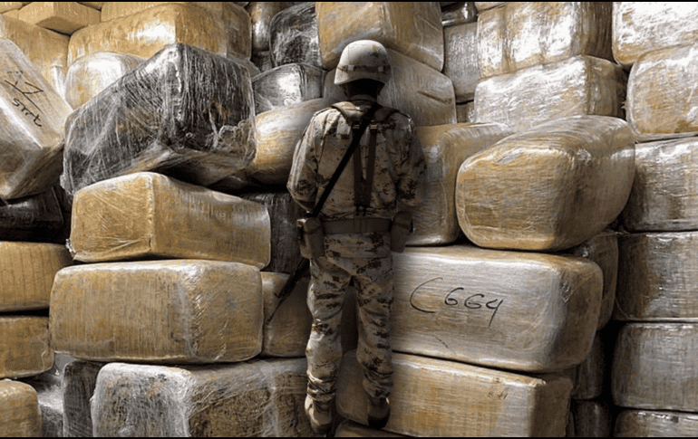 De confirmarse dicha cantidad, se convertiría en la incautación de fentanilo más grande de la que haya registro en el país. NTX / ARCHIVO