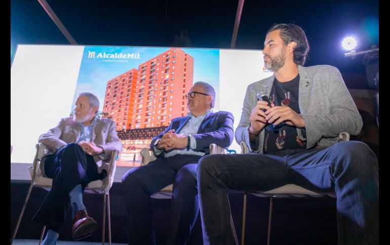 Miguel Bracamontes, Héctor García Curiel y Álvaro Cuevas. GENTE BIEN JALISCO / A. Rodríguez
