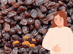 Las pasas de uva se caracterizan por ser ricas en azúcares, hidratos de carbono simples, fibra, potasio, calcio, hierro, magnesio, fósforo, selenio y vitaminas B1 y B6. ESPECIAL/ CANVA