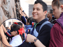 En el recorrido, además de personas con discapacidad visual o auditiva, también puede sumarse el público en general.  ESPECIAL / GOBIERNO DE TLAQUEPAQUE