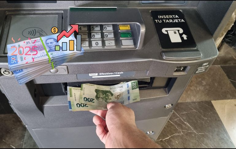 Este es el aumento del salario mínimo reflejado en dimensiones anuales. EL INFORMADOR / ARCHIVO