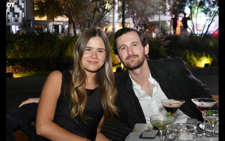 Ximena Escalante y Álvaro Leaño. GENTE BIEN JALISCO / M. Rached