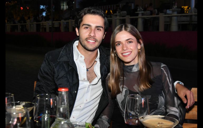 Diego Loza y Valeria Calderón. GENTE BIEN JALISCO / M. Rached