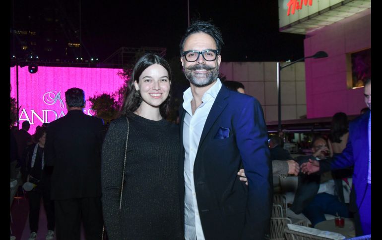 Martha Ríos y Roger. GENTE BIEN JALISCO / M. Rached