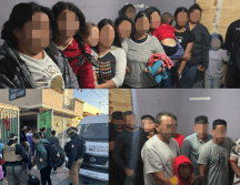 Entre las personas rescatadas se encontraban 2 niños venezolanos, 5 niñas venezolanas y un niño colombiano. ESPECIAL/FISCALÍA DE TAMAULIPAS