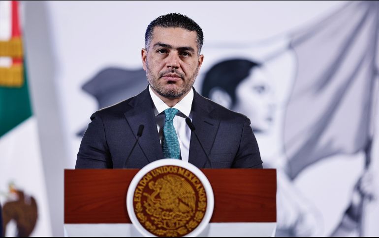 El funcionario federal informó que permanecerá en Sinaloa el tiempo que sea necesario. EFE/ S. Gutiérrez.