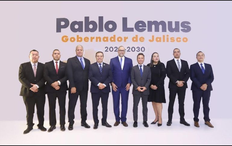 Pablo Lemus presentó su Gabinete de Seguridad. X/PabloLemusN