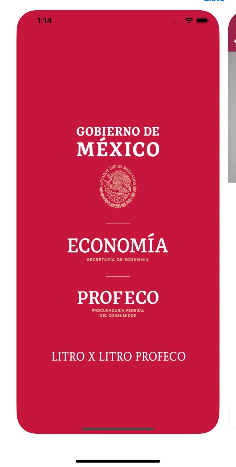 &nbsp;Captura de pantalla/&nbsp;App Store