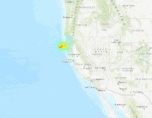 Este jueves 5 de diciembre se registró un sismo fuerte, de magnitud preliminar 7.0, al norte de California. ESPECIAL / USGS