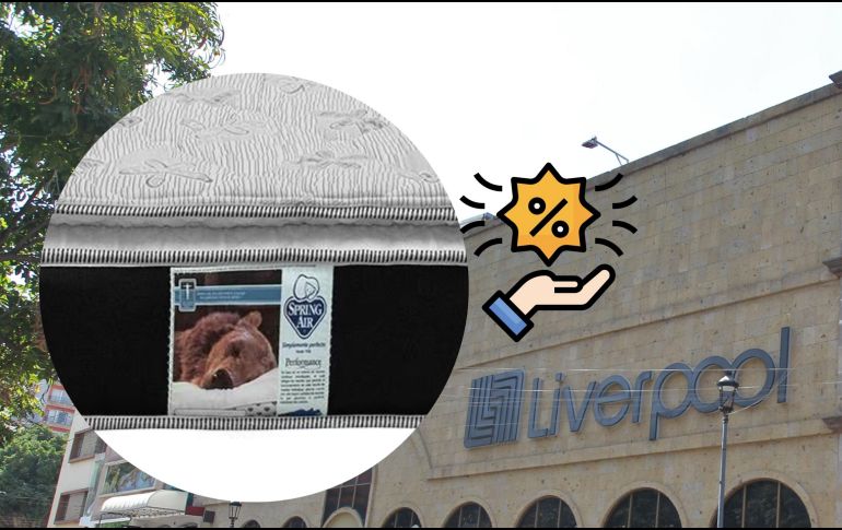 Aprovecha estos grandes descuentos en colchones en Liverpool. EL INFORMADOR / ARCHIVO